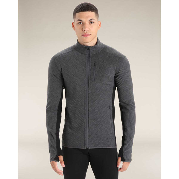 Mens Descender Long Sleeve Zip